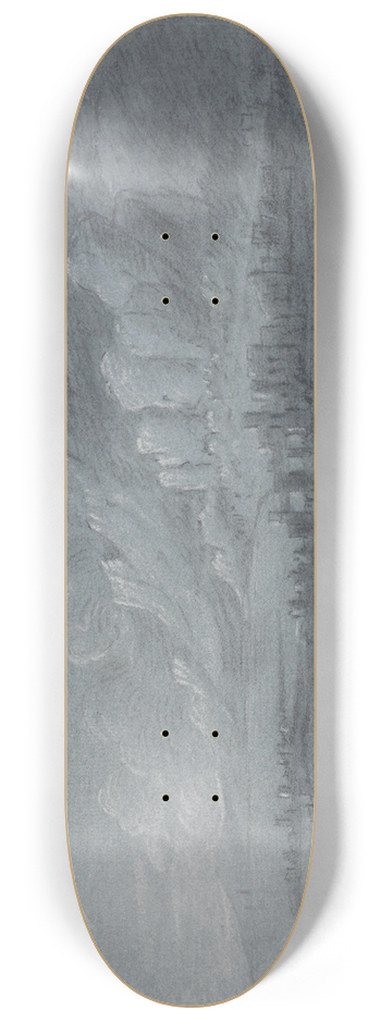 Anthony Devis - Lake and mountains 8.25 inch art skate deck