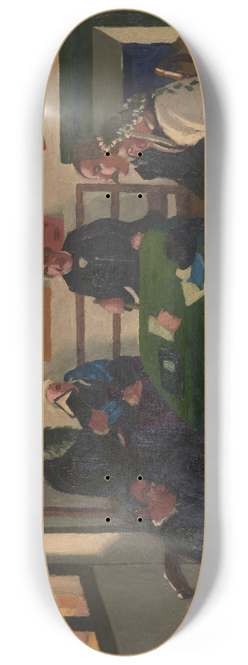 Marius Borgeaud - Breton Marriage 8.25 inch art skate deck