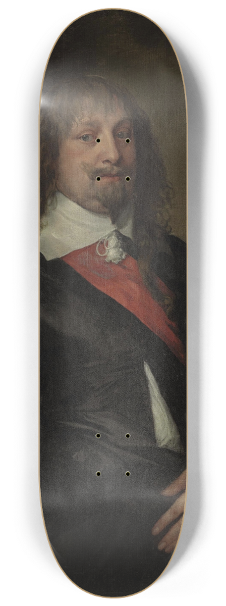 Anthony van Dyck - A portrait of Sir Robert Howard 8.25 inch art skate deck