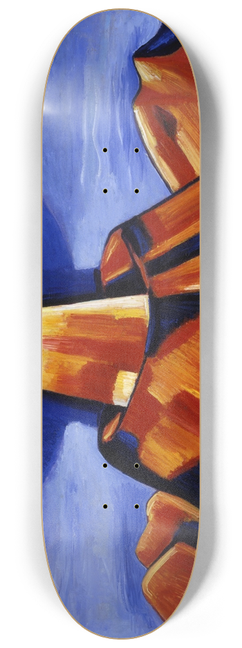 Marsden Hartley - Yliaster (Paracelsus) 8.25 inch art skate deck