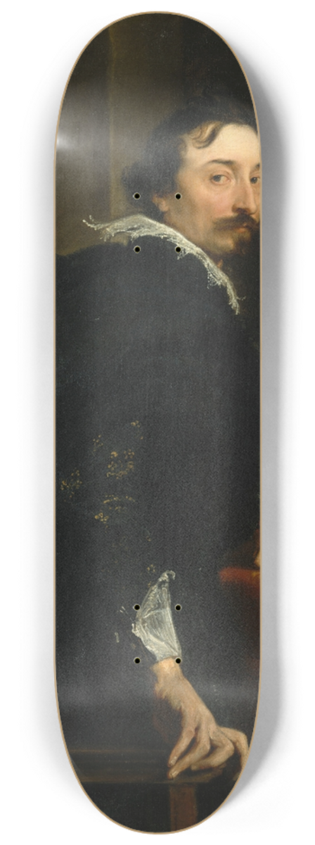 Anthony van Dyck - Lucas van Uffel (died 1637) 8.25 inch art skate deck