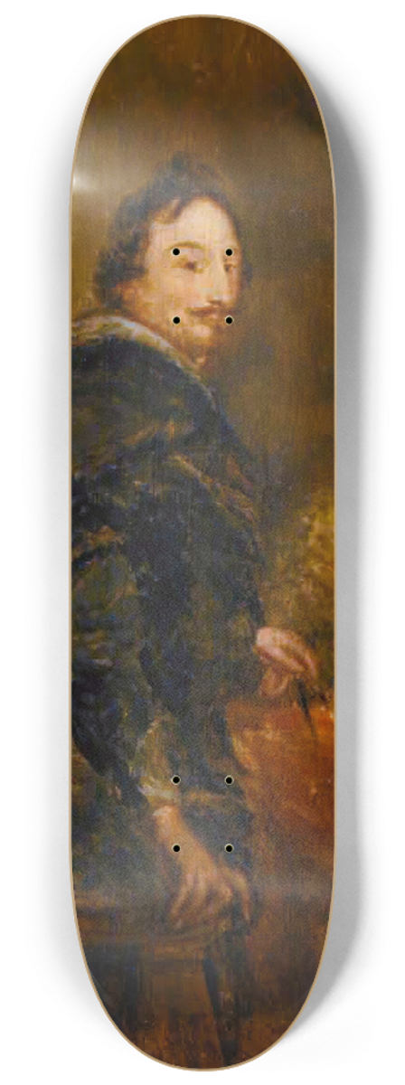 Anthony van Dyck - Lucas van Uffele 8.25 inch art skate deck