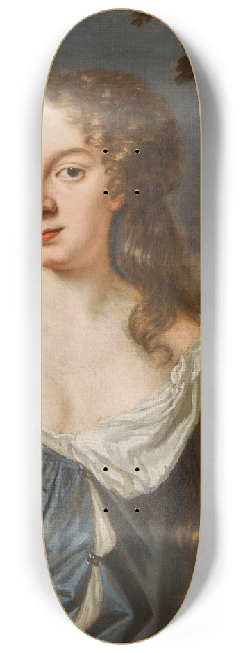 Mary Beale - Portrait of a lady 8.25 inch art skate deck