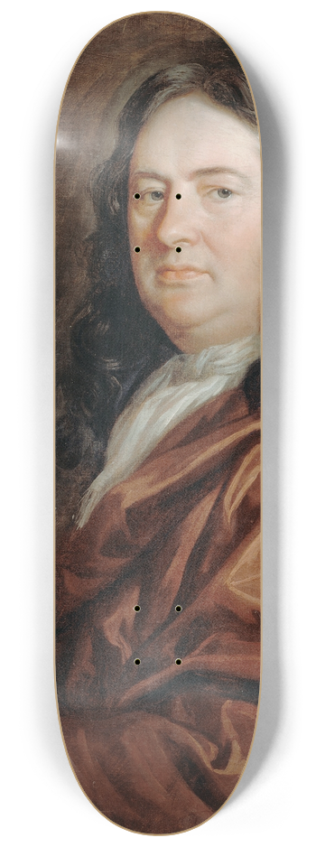 Mary Beale - Portrait of a Physician 8.25 inch art skate deck
