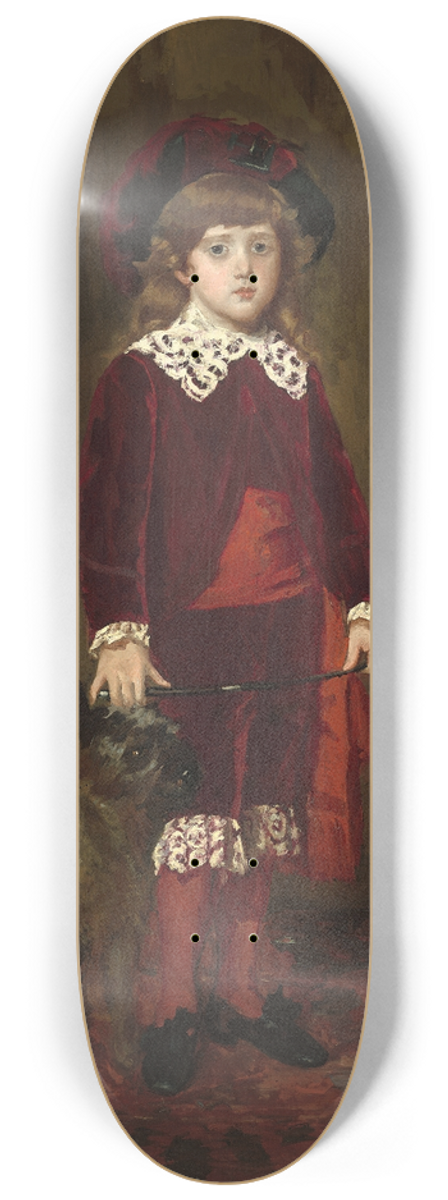 Mary Cassatt - Eddy Cassatt (Edward Buchanan Cassatt) 8.25 inch art skate deck