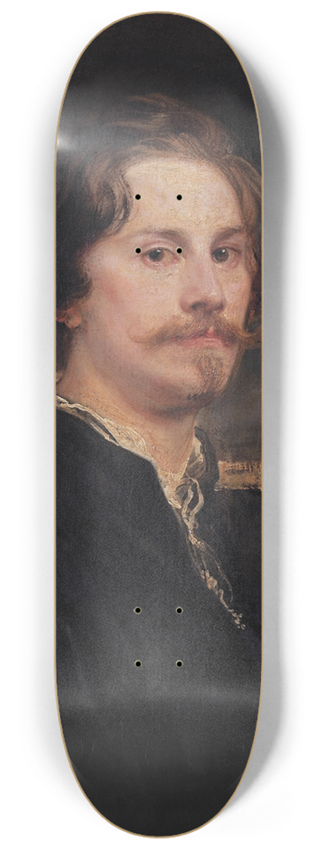Anthony van Dyck - Portrait of Pieter Soutman 8.25 inch art skate deck