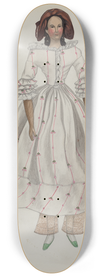 Mary E. Humes - Doll 8.25 inch art skate deck