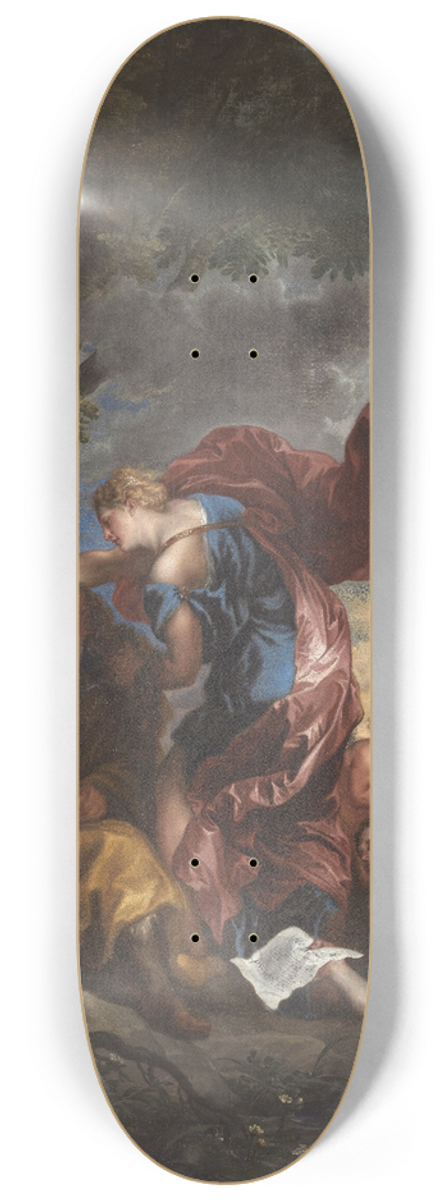 Anthony van Dyck - Rinaldo and Armida 8.25 inch art skate deck
