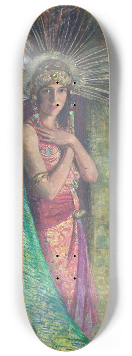 Mary Elizabeth Tripe - Sheba 8.25 inch art skate deck