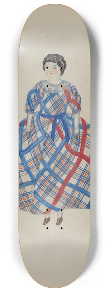 Mary Fitzgerald - Shaker Doll 8.25 inch art skate deck