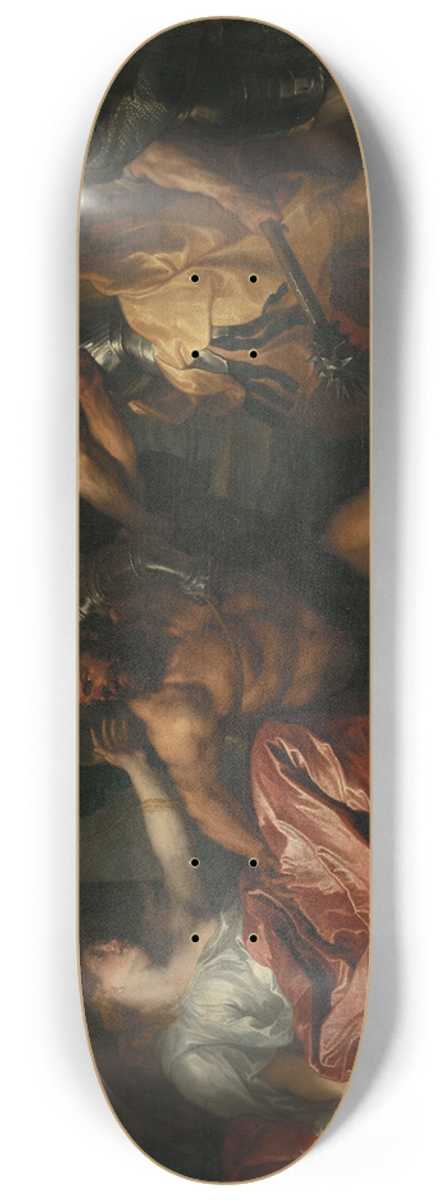 Anthony van Dyck - Samson and Delilah 8.25 inch art skate deck
