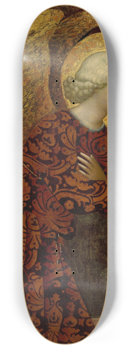 Masolino da Panicale - The Archangel Gabriel 8.25 inch art skate deck