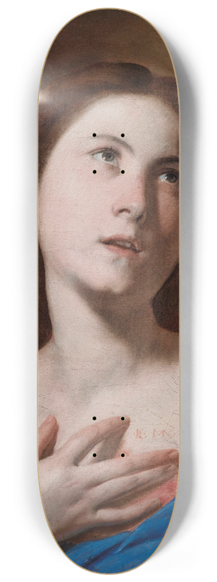Massimo Stanzione - Saint Agatha 8.25 inch art skate deck