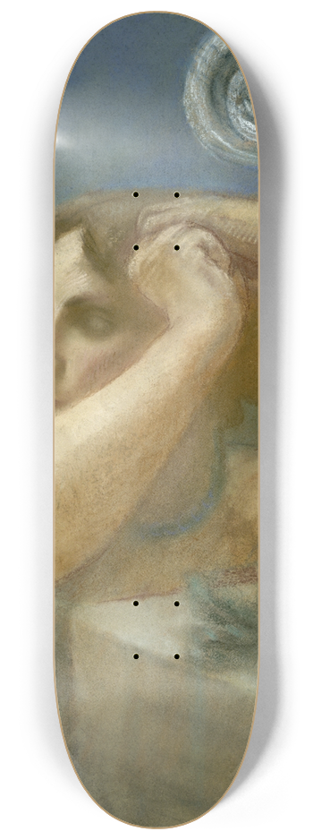 Antoine Bourdelle - Tte de femme au chapiteau 8.25 inch art skate deck