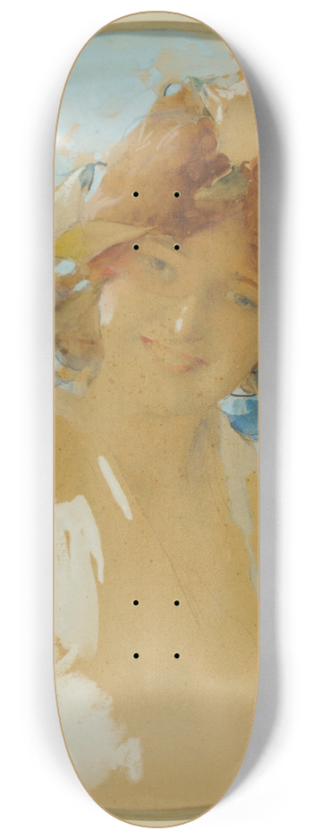 Antoine Calbet - Le Jour 8.25 inch art skate deck