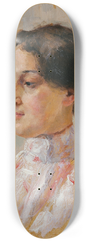 Mathilde Sitta-All - Mdchenbildnis 8.25 inch art skate deck