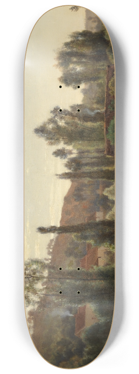 Antoine Chintreuil - Landschaft bei Marcoussis 8.25 inch art skate deck