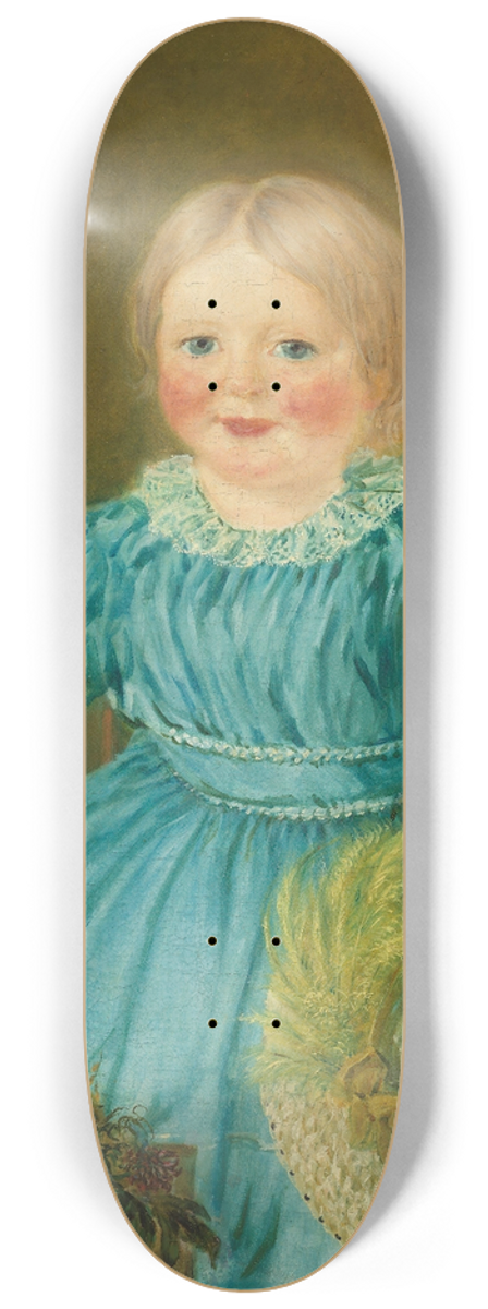 Matthias Stoltenberg - Portrait of Caroline Steen Torshaug 8.25 inch art skate deck