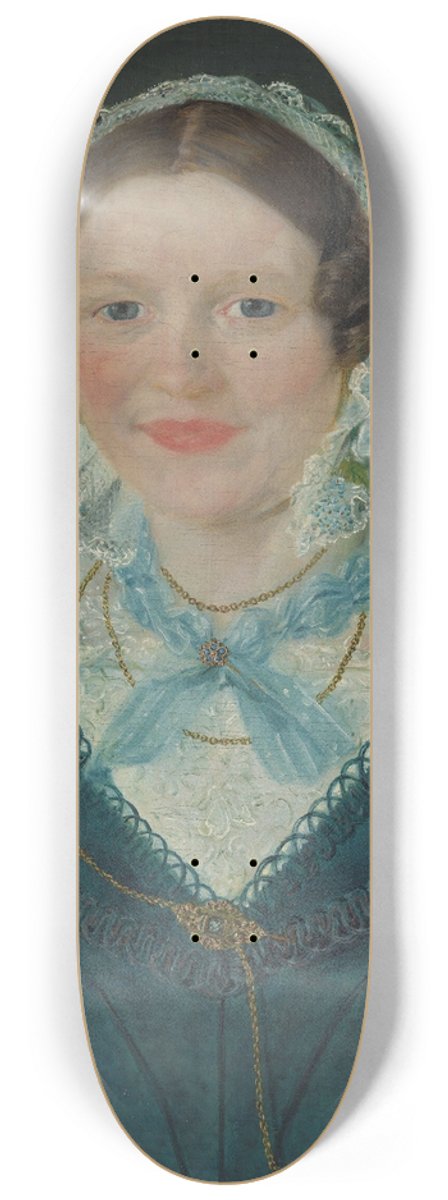 Matthias Stoltenberg - Portrait of Engel Marie Delphin 8.25 inch art skate deck