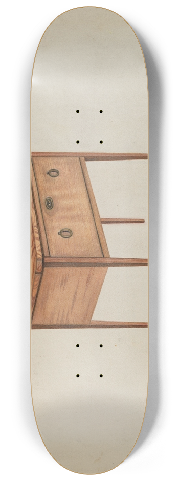 Mattie P. Goodman - Table with Deep Drawer 8.25 inch art skate deck