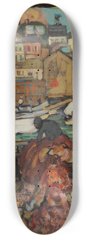 Maurice Prendergast - East Boston Ferry 8.25 inch art skate deck