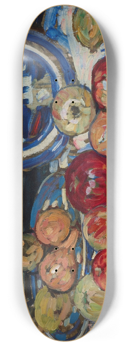 Maurice Prendergast - Still Life with Apples 8.25 inch art skate deck