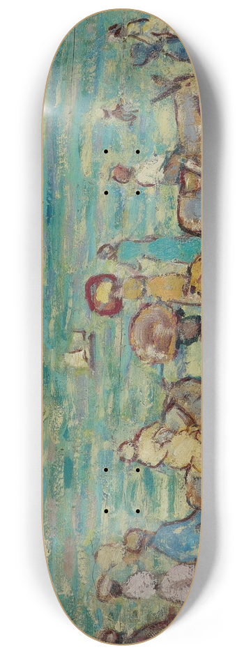 Maurice Prendergast - The Beach 8.25 inch art skate deck