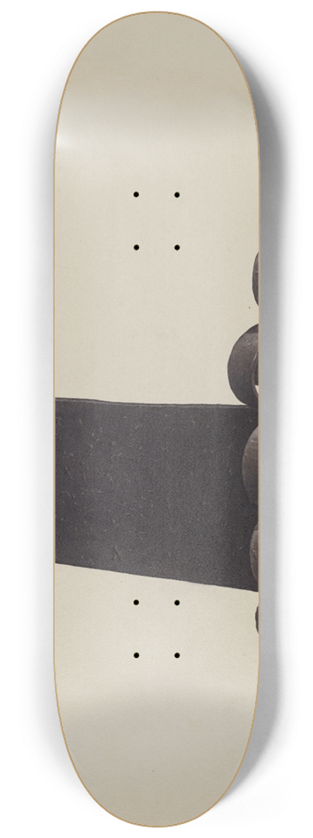 Mauvell - Wrought Iron Ornament 8.25 inch art skate deck