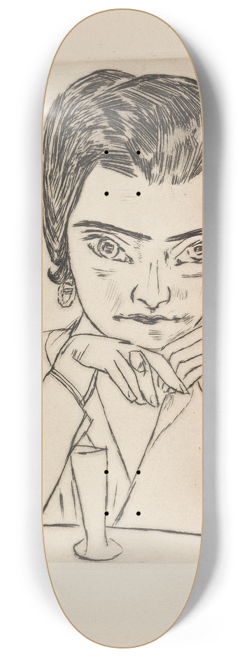 Max Beckmann - Max Beckmann. Vorzugsausgabe 8.25 inch art skate deck