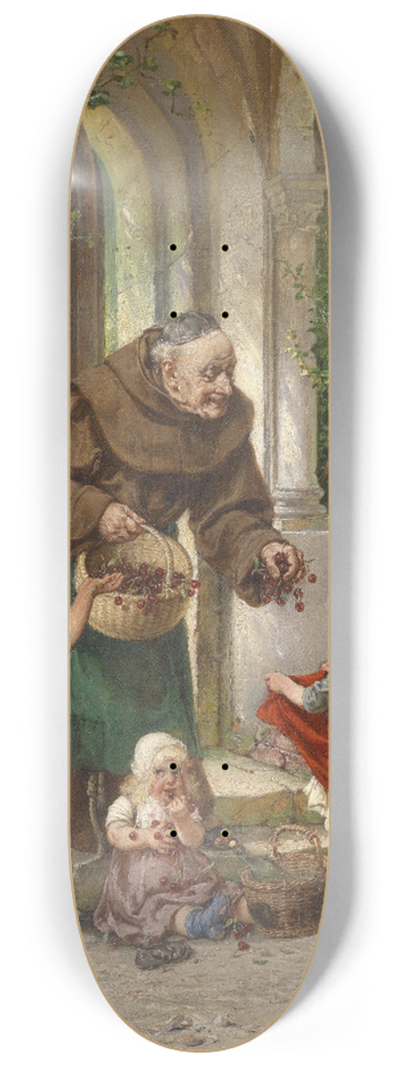 Adolf Humborg - Kirschen fr die Kinder 8.25 inch art skate deck