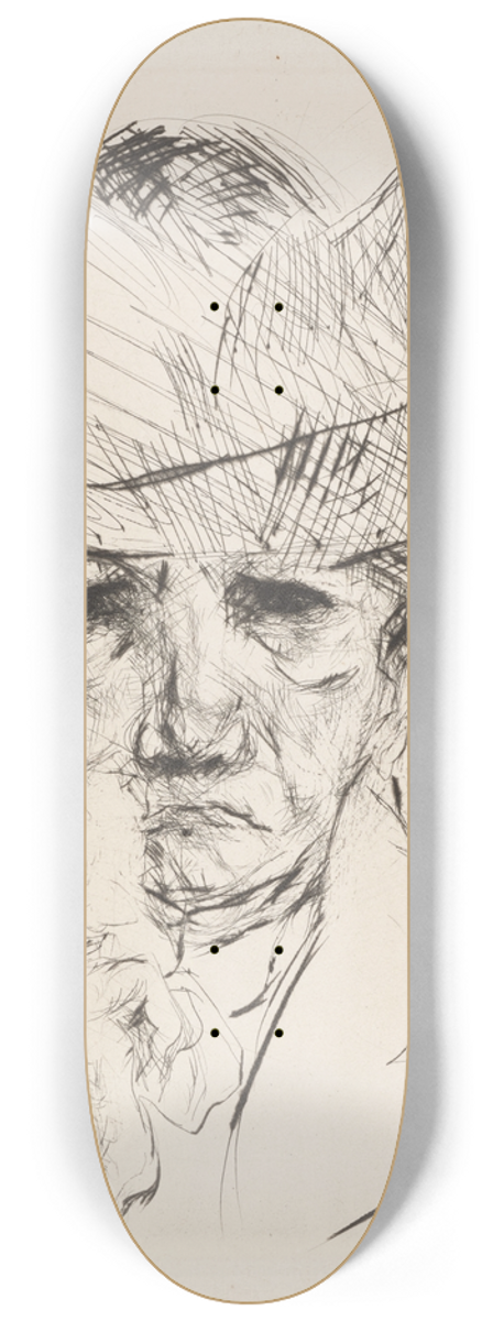 Max Beckmann - Weinende Frau (WeepingWoman) 8.25 inch art skate deck