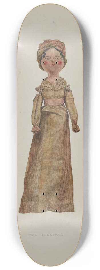 Max Fernekes - Doll 8.25 inch art skate deck