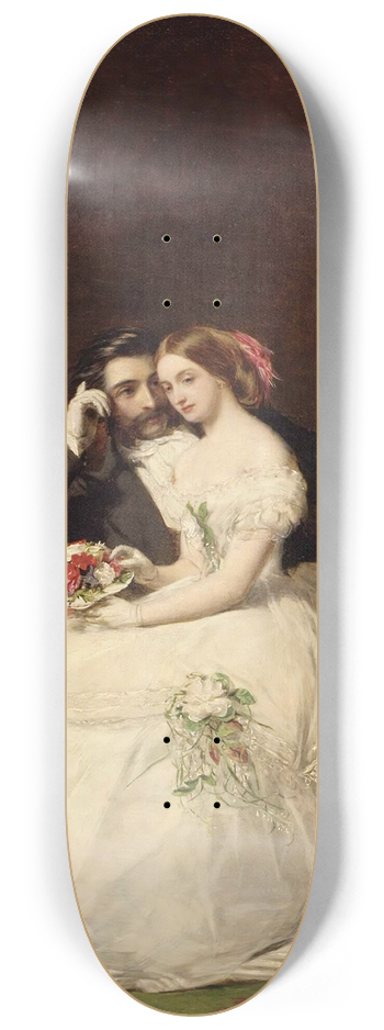 Adolf Humborg - The Proposal 8.25 inch art skate deck