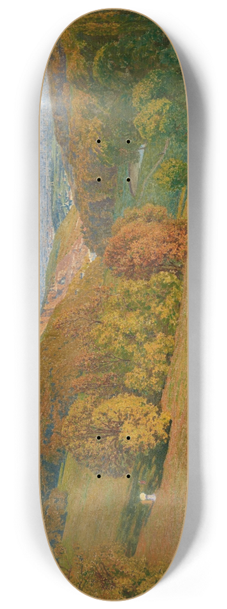 Maximilian Suppantschitsch - Wien vom Kobenzl aus 8.25 inch art skate deck