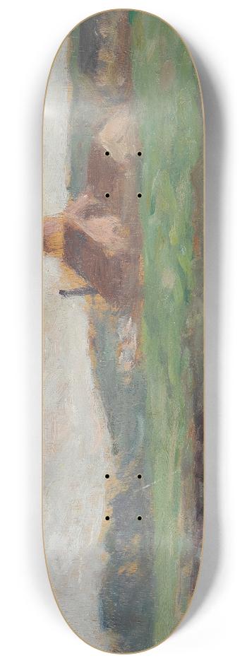 Maximilien Luce - Bords de la Bresle 8.25 inch art skate deck