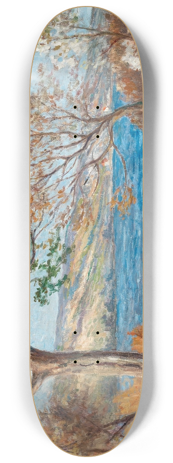 Maximilien Luce - Rolleboise 8.25 inch art skate deck