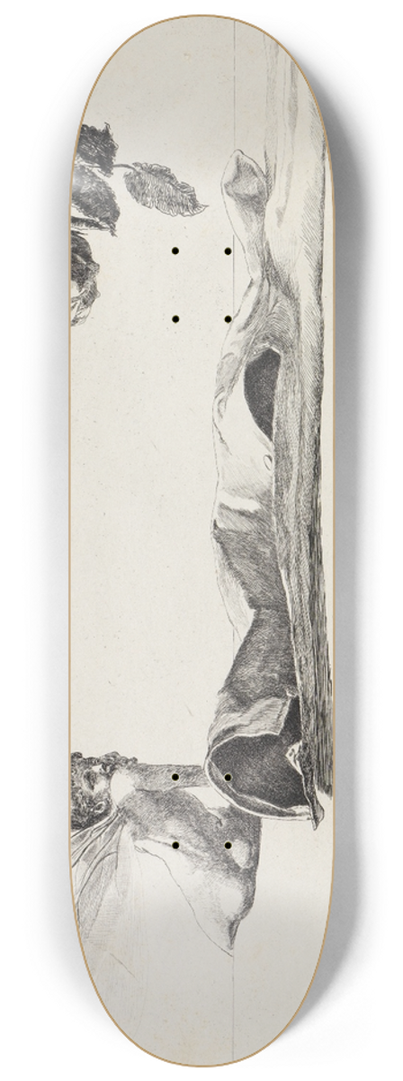 Max Klinger - Amor (Ein Handschuh, Opus VI, Blatt 10) 8.25 inch art skate deck