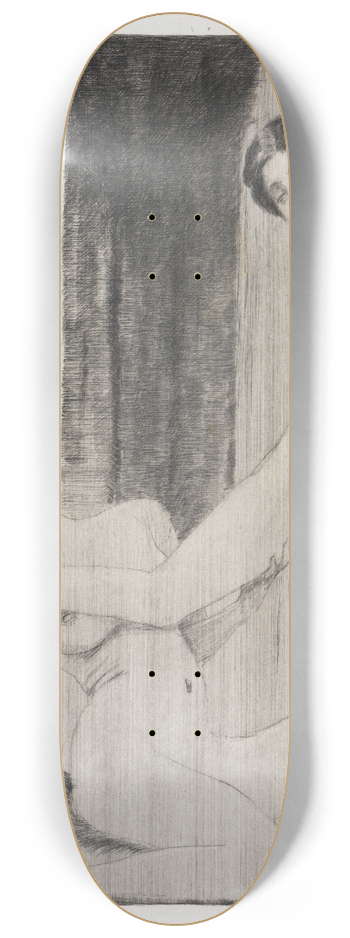 Max Klinger - Bereitung zum Tanz (Zelt, Opus XIV, 2. Teil, Nr. 25) 8.25 inch art skate deck