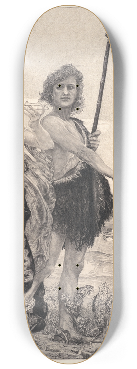 Max Klinger - Temptation (Versuchung) 8.25 inch art skate deck