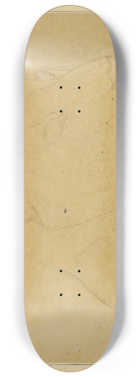 Antoine-Louis Barye - Tte de tigre 8.25 inch art skate deck