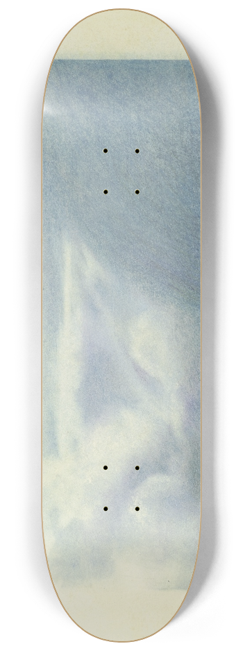 Adolf Jansen - Foehn near Isny 8.25 inch art skate deck