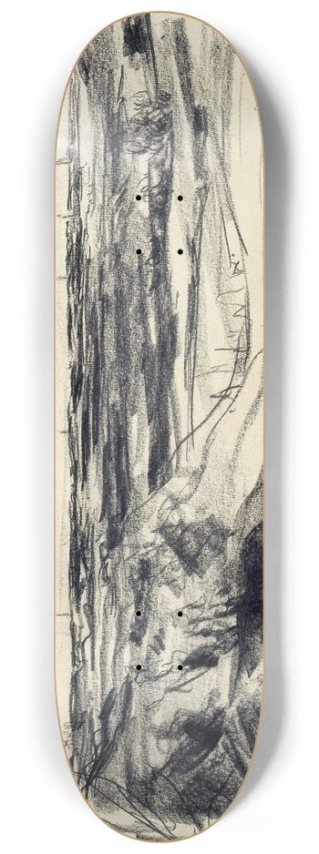 Max Liebermann - Landscape 8.25 inch art skate deck