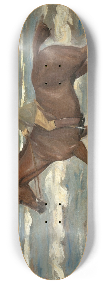 Max Liebermann - Reiter am Strand nach links 8.25 inch art skate deck