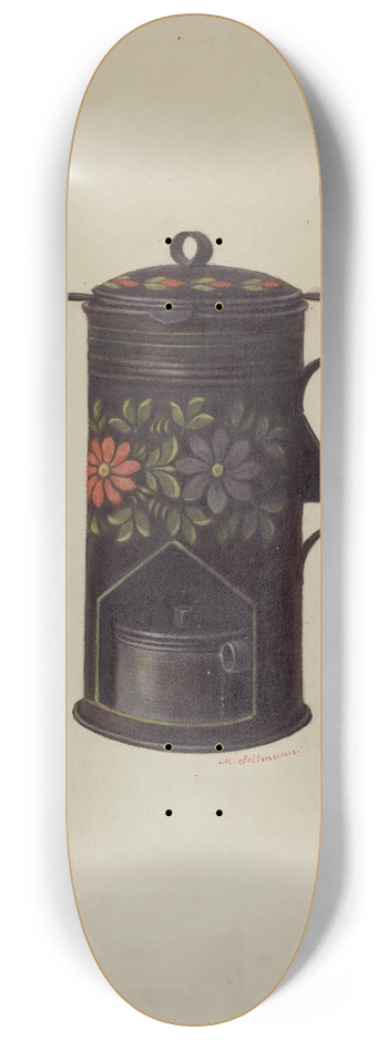 Max Soltmann - Lamp and Water Heater 8.25 inch art skate deck