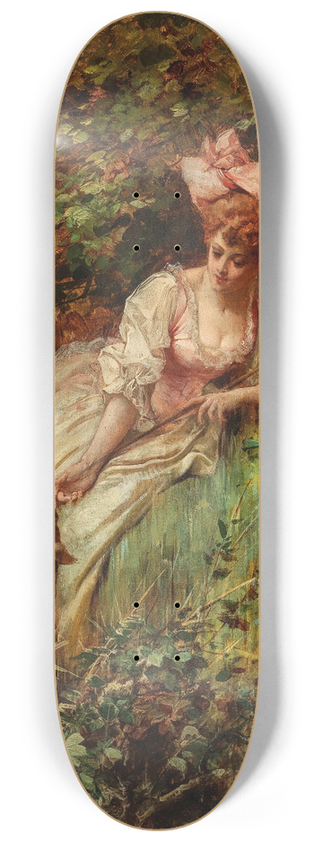 Maynard Brown - A Shepherdess 8.25 inch art skate deck