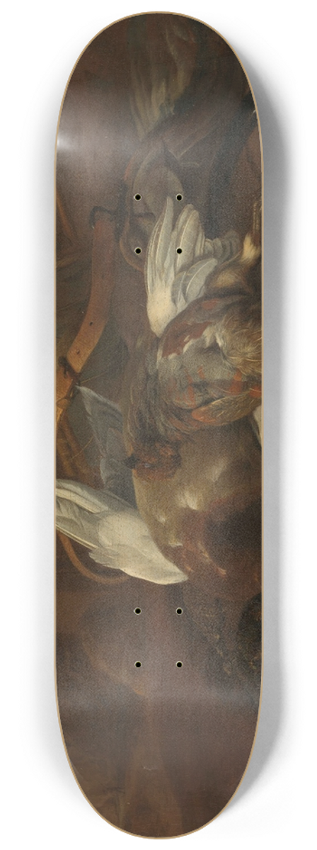 Melchior d'Hondecoeter - A Hunters Bag 8.25 inch art skate deck