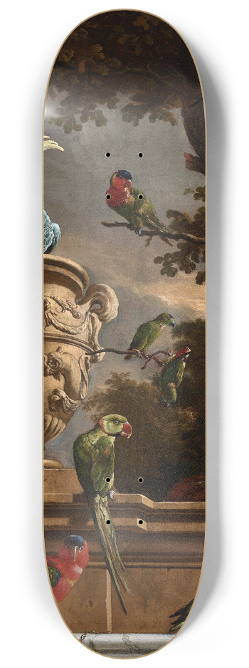 Melchior d'Hondecoeter - The Menagerie 8.25 inch art skate deck
