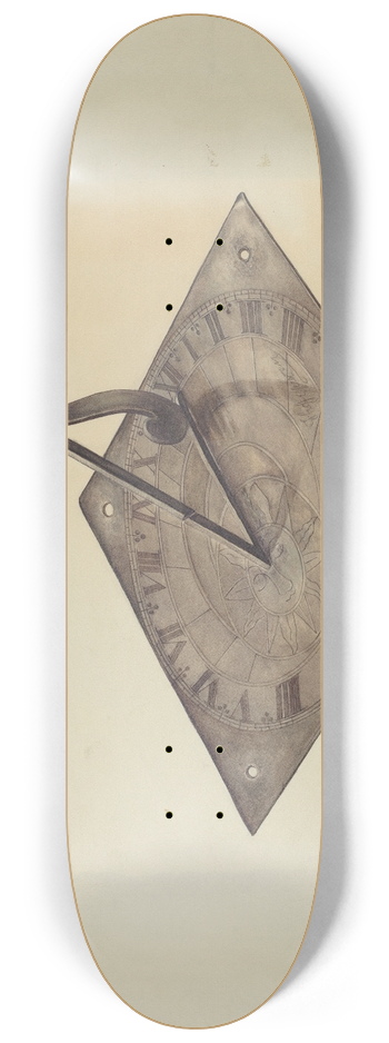 Michael Chomyk - Sun Dial 8.25 inch art skate deck