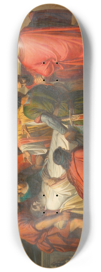 Michael Kovcs - bergabe des Leichnams des heiligen Markus in Alexandria an die Venezianer 8.25 inch art skate deck