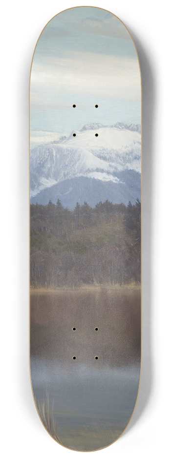 Michael Licklederer - Kampenwand mit Simssee 8.25 inch art skate deck